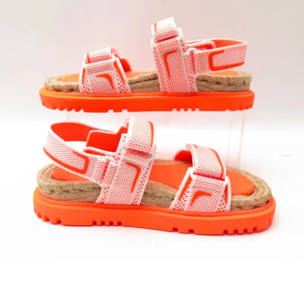 Dior orange dad sandals - Picture 2 of 3